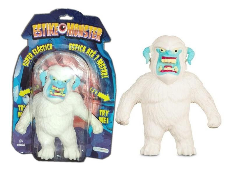 Boneco Yeti Super Elástico Estrike Monster - Multikids